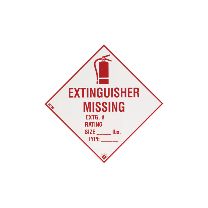 Fire Extinguisher Missing, 4\