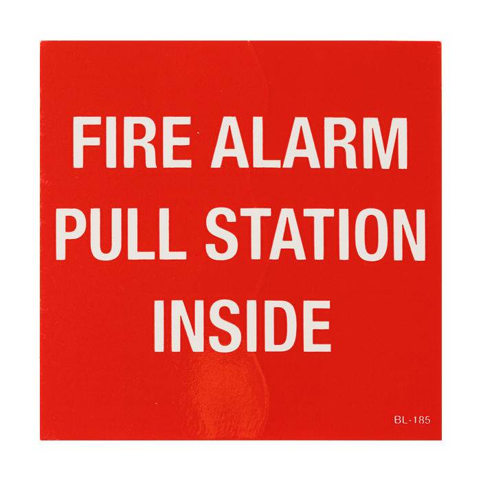 “Fire Alarm Pull Station Inside”, 4\