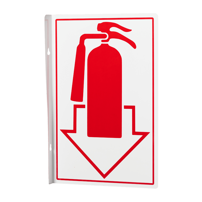 Fire Extinguisher Pictorial Arrow, 8\