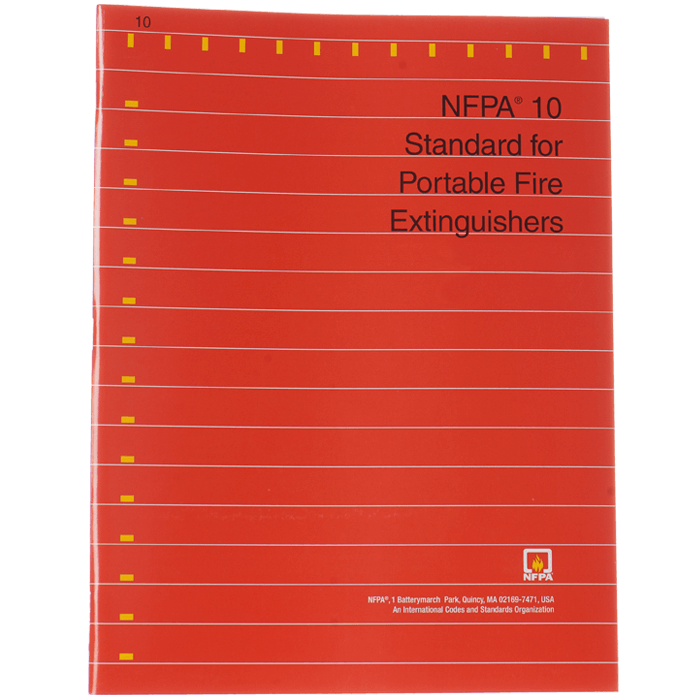 NFPA 10: Standard for Portable Fire Extinguishers, 2018 ed.