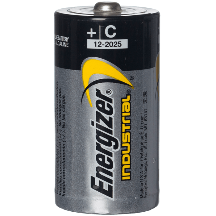 C Alkaline Battery, Energizer Industrial