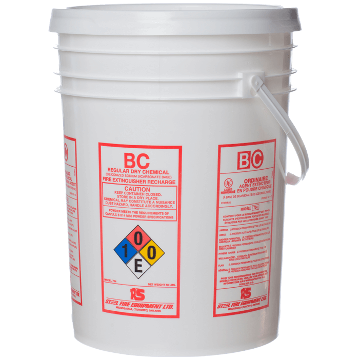 ULC Classified Regular (BC) Dry Chemical, 50 lb Pail