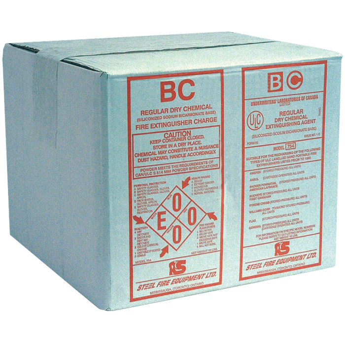 ULC Classified Regular (BC) Dry Chemical, 50 lb Carton