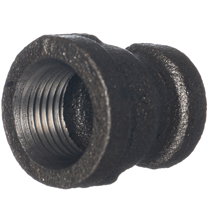 Black Pipe Reducing Couplings Steel Fire Equipment
