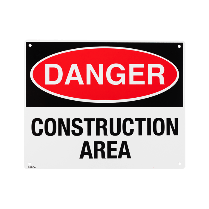 Danger Construction Area, 10\