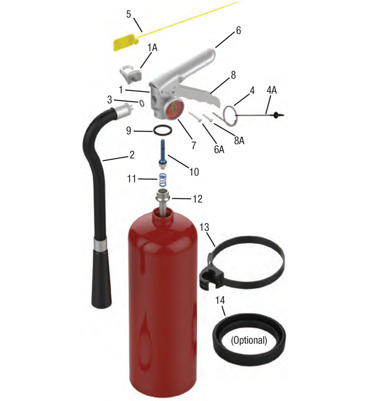 Amerex 5 - 20 lb. Dry Chemical Extinguishers