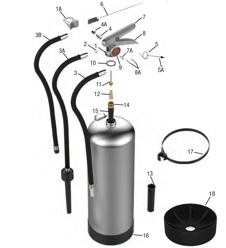 Amerex 6 liter and 2 1/2 gal. Water & Foam Models