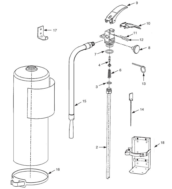 Sentry Dry Chemical Models A10T, A10H, AA10S, PK10, PK10S, AA20, AA20-1, PK20