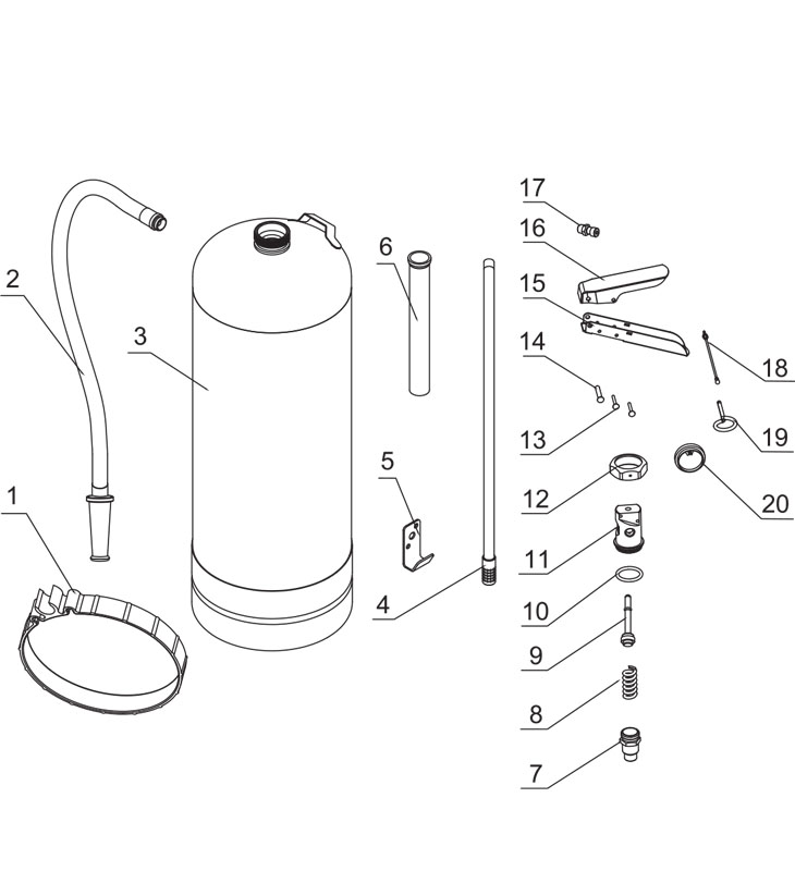 Strike First Pressure Water Extinguisher