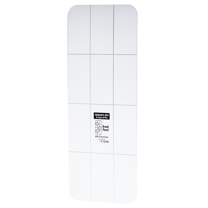10510 Clear Panel, 10lb