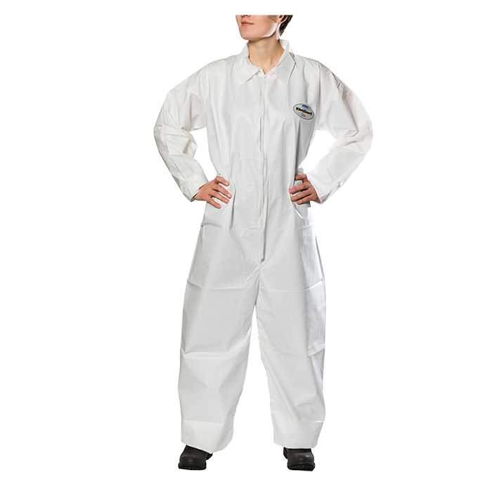 Coverall, White, LG