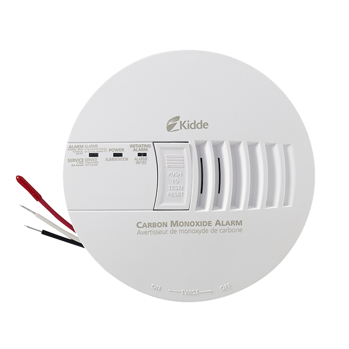 120V CO Alarm w/ battery backup