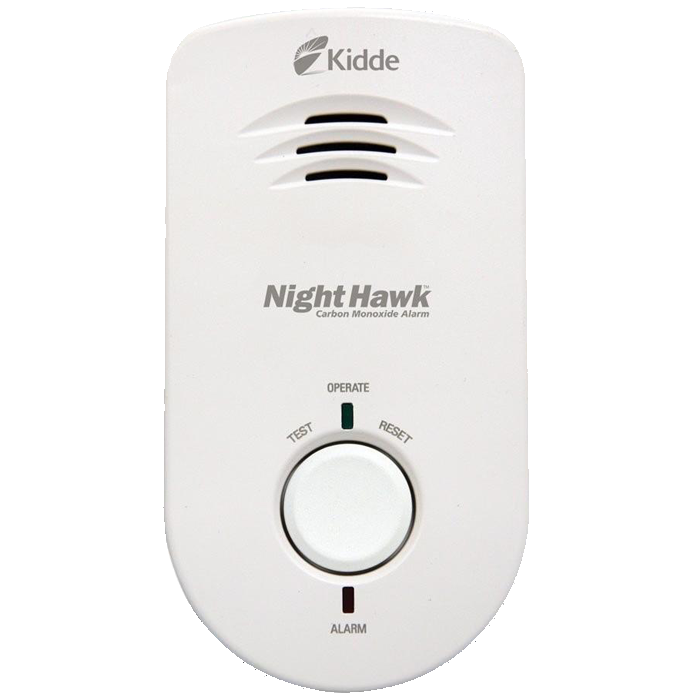 Plug-in CO Alarm w/Battery Backup