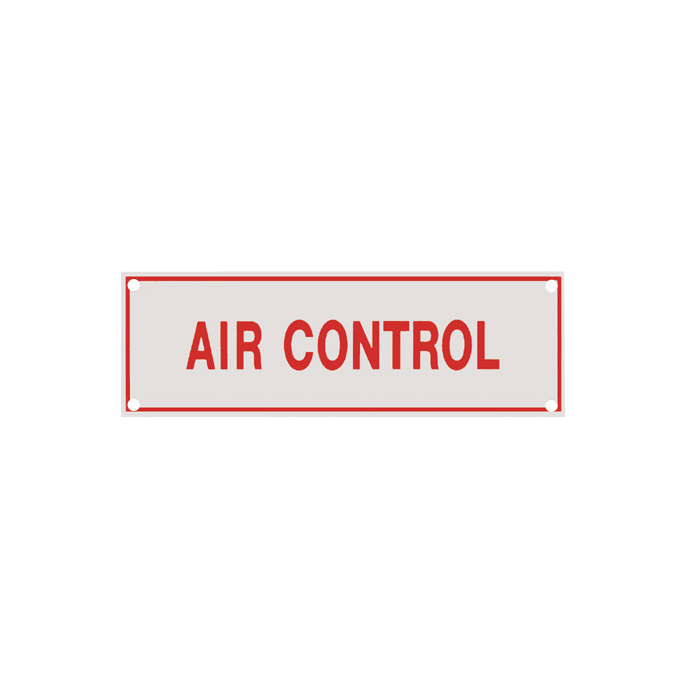 Air Control, 6” x 2”