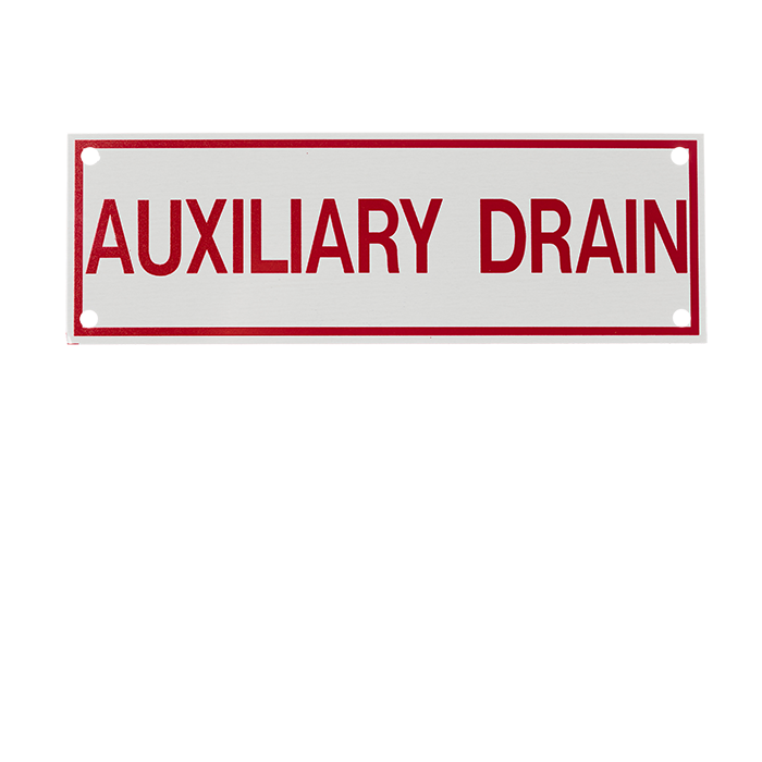 Auxiliary Drain, 6\