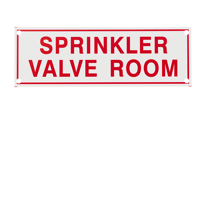 Sprinkler Valve Room, 6\