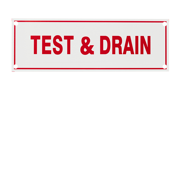 Test & Drain, 6\