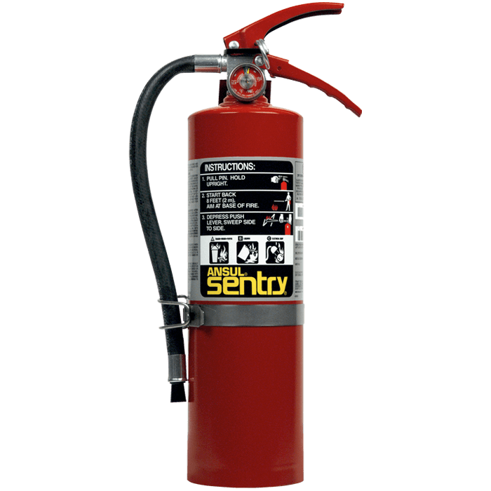 Ansul Sentry Dry Chemical Extinguishers : Steel Fire Equipment