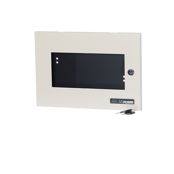 Semi-Flush Backbox for Series1000 Annunciators