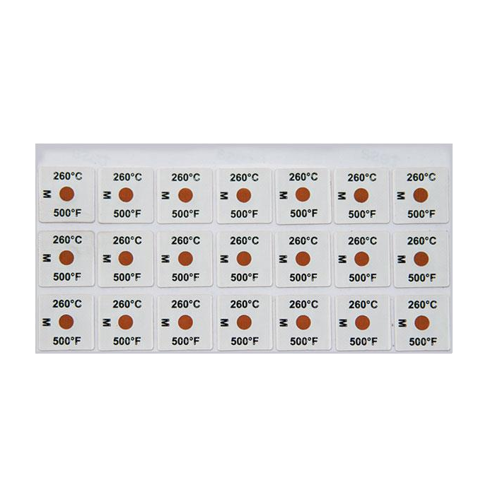 500°F Temperature Labels