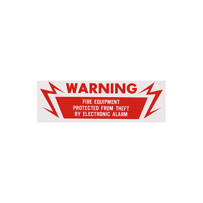 Warning…Electronic Alarm