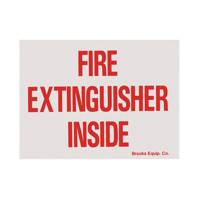“Fire Extinguisher Inside”, 4\