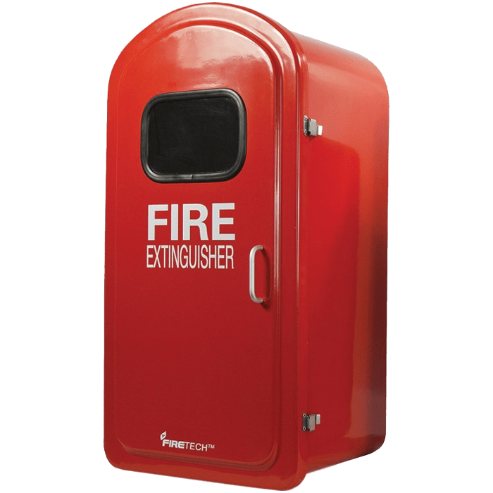 Fiberglass Extinguisher Cabinet, 30 lb Extgrs