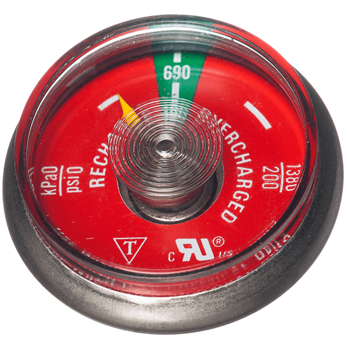 100 lb Wet Chemical Guage