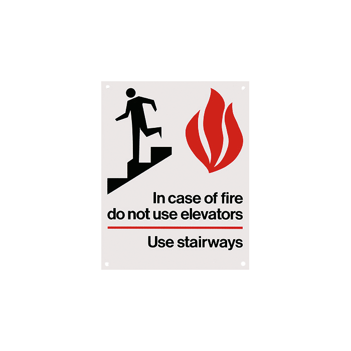 In Case of Fire…Use Stairways