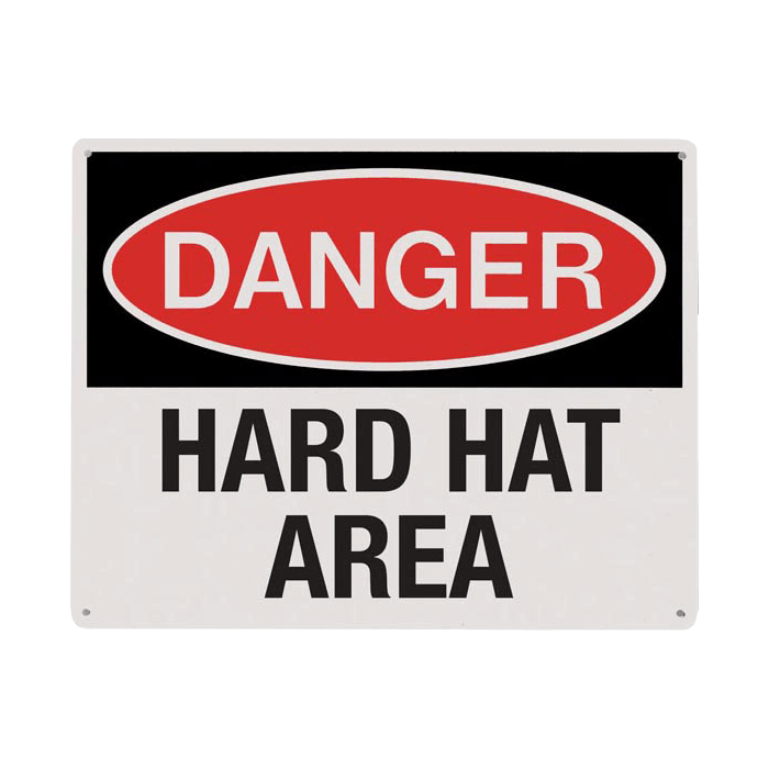 Danger Hard Hat Area