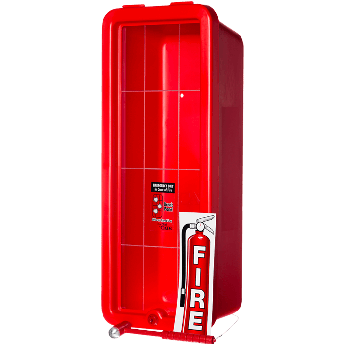 10 lb. Red Chief Cabinet : Steel Fire Equipment