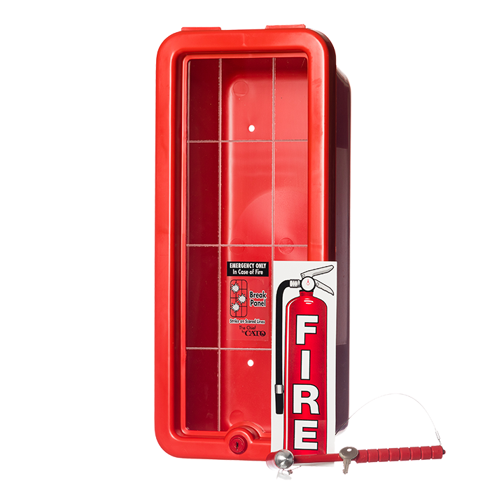 5 lb. Red Chief Cabinet : Steel Fire Equipment