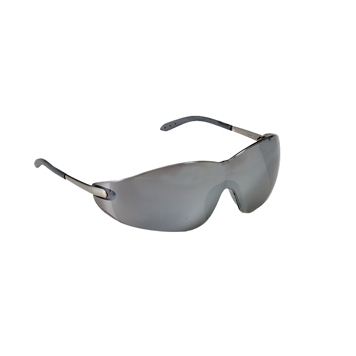 Blackjack Safety Glasses, Silver Mirror Lens