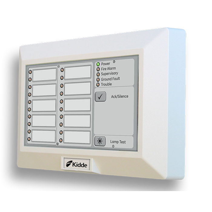 Single Unit 10 zone remote annunciator for FX-10
