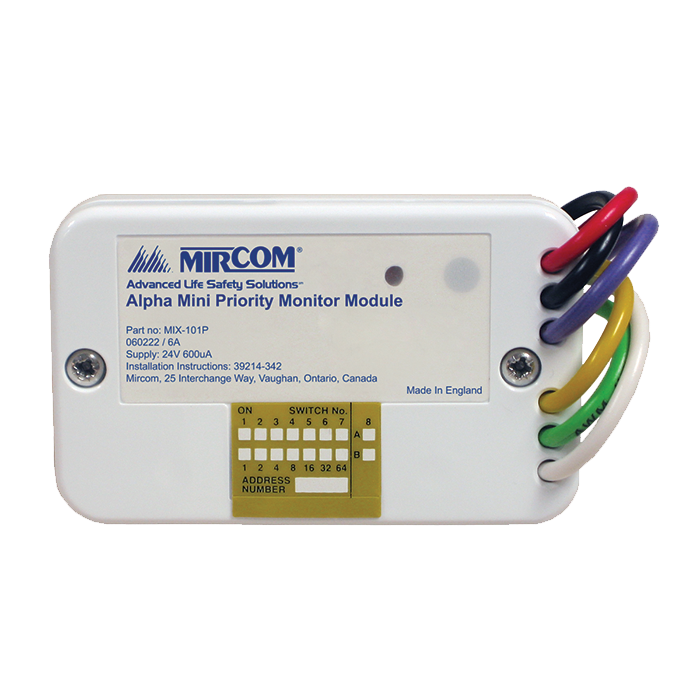Mircom Intelligent Priority Mini Module : Steel Fire Equipment