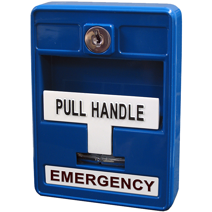 Blue Single Action Emergency Station