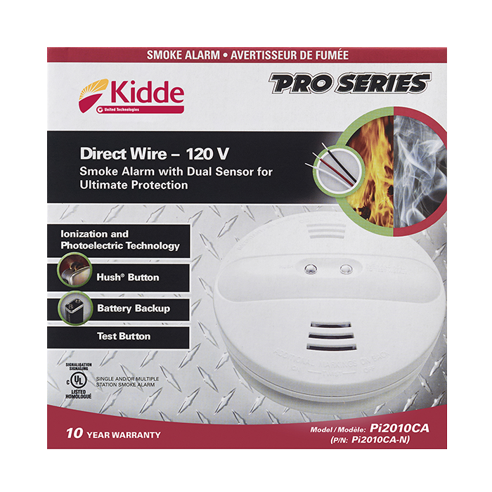 120V Hardwire, Photo/Ion Smoke, Battery Backup