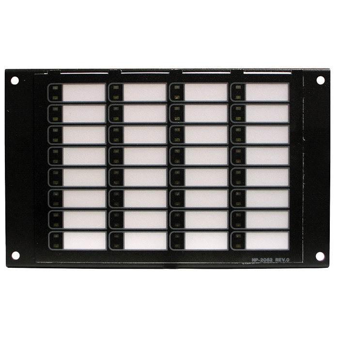 Adder Annunciator Module c/w 32 Bi-Coloured Alarm/Supervisory LEDs & 32 Zoned Trouble LEDs