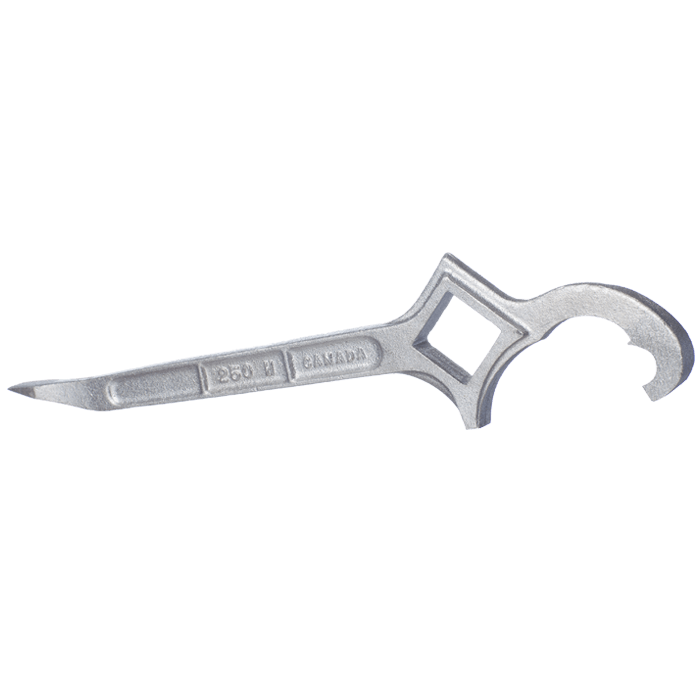 Combination Hydrant Key Spanner Wrench Fits 1 1 2
