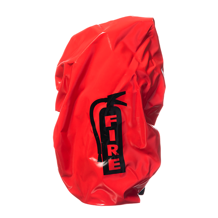 2.5 lb. Elastic Back Extinguisher Cover, English, No Window