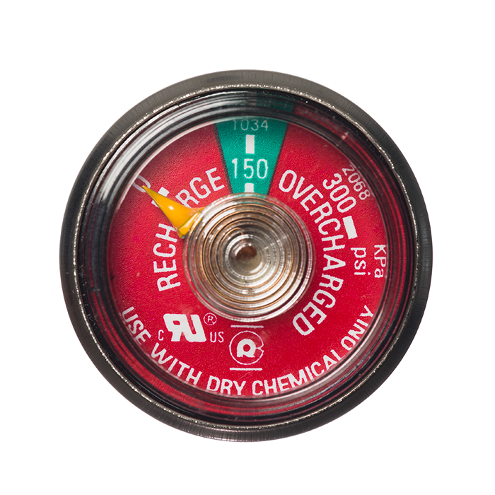 150 lb Dry Chemical Gauge