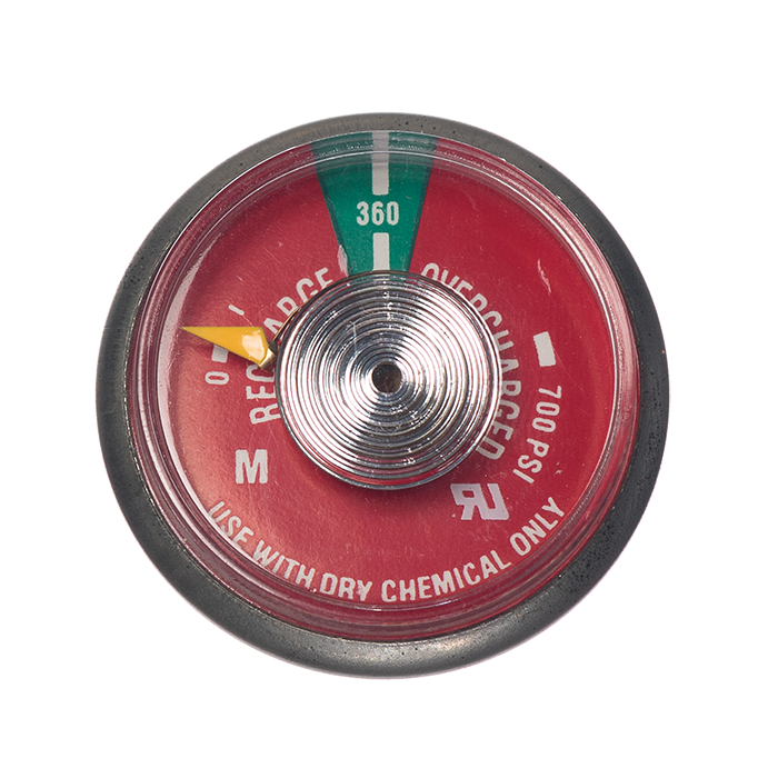 360 lb Dry Chemical Gauge