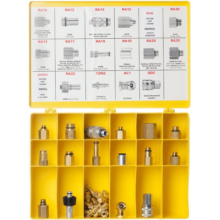 Recharge Adapter Kit (14 Adaptors)