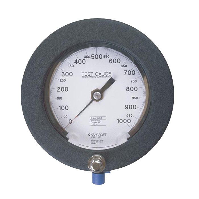 1000 PSI Certified Test Gauge