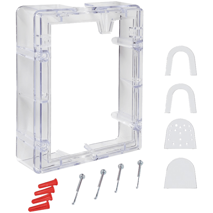 Conduit Spacer, Clear for Stopper II & Weather Stopper