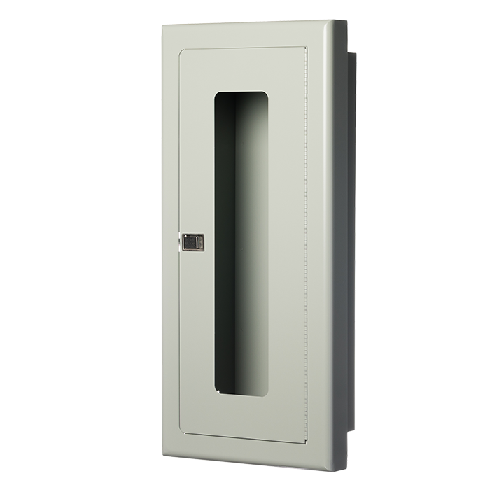 10 lb. Semi-Recessed Extinguisher Cabinet