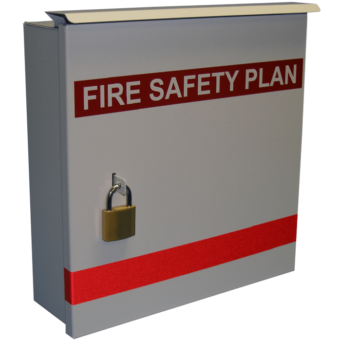 Fire Safety Plan Box